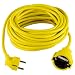 Produktbild REV Verlängerungskabel  Verlängerung 10m mit Winkelstecker, 3680W, gelb