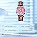 RORIOS Relojes Elegante de Pulsera para Mujer Reloj Señoras Mecánico Reloj Moda Minimalista Reloj Automático Acero Inoxidable Reloj Luminoso Analógico Blanco B Imagen de RORIOS Relojes Elegante de Pulsera para Mujer Reloj Señoras Mecánico Reloj Moda Minimalista Reloj Automático Acero Inoxidable Reloj Luminoso Analógico Blanco B
