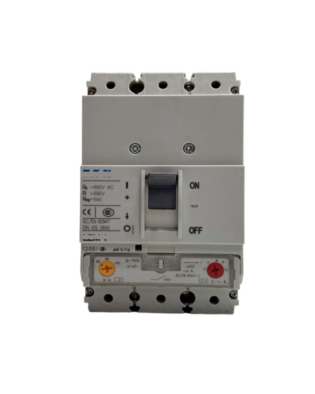 Disjoncteur à boîtier moulé LZM1 63A pour réseau électrique industriel
