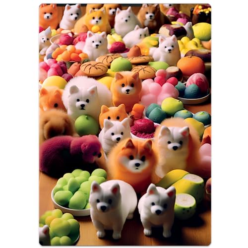 IA CÃOMIDINHAS - QUEBRA-CABEÇA - 500 PEÇAS NANO - TOYSTER BRINQUEDOS