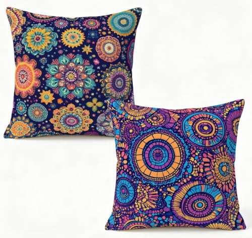 Housses coussin canapé lin 60x60 impression recto-verso HD - 2