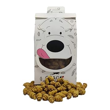 Czago Dog Training Treats for Puppy and Adult, Chimken Croissants, Chicken and Liver Flavour Preservative Free Dog Treats