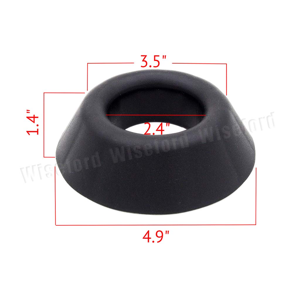 Deluxe Acrylic Full Size Football Display Case with Cherry Wood Stain Base