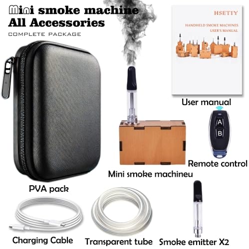 Amazon.co.jp: HSETIY ミニハンドヘルドフォグマシン リモコンスモーク