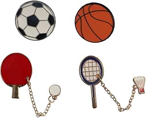 School Pin Awards | Basketball With Champs Specialty Pin | School Awards From Neff