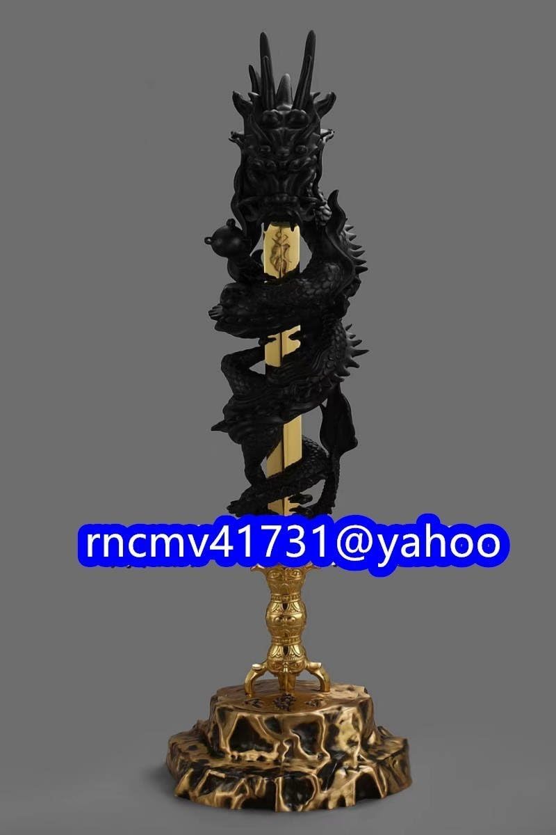 真鍮製倶利伽羅不動尊装飾品 真鍮製倶利伽羅不動尊装飾品 真鍮製倶利伽羅不動尊装飾品 【公式通販】