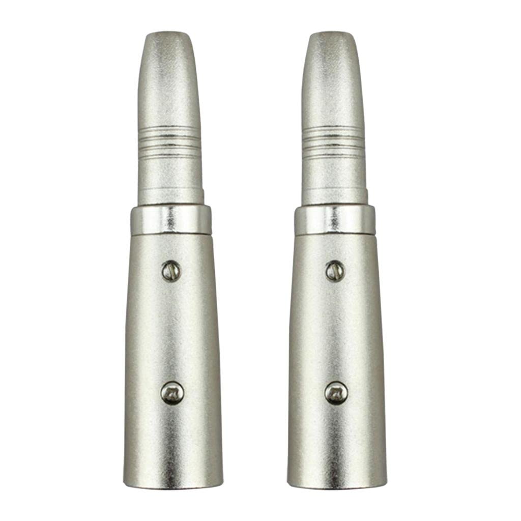 4 Stück Xlr Male Auf 6,35Mm Female Adapter