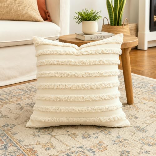 Image of mosey Small Cushion Cover 12x12 Set of 2 | Boho 1212 Cushion Cover | Cotton Cushion Cover 12x12 | Cousin Cover 12 inch x12 30 cm x 30cm