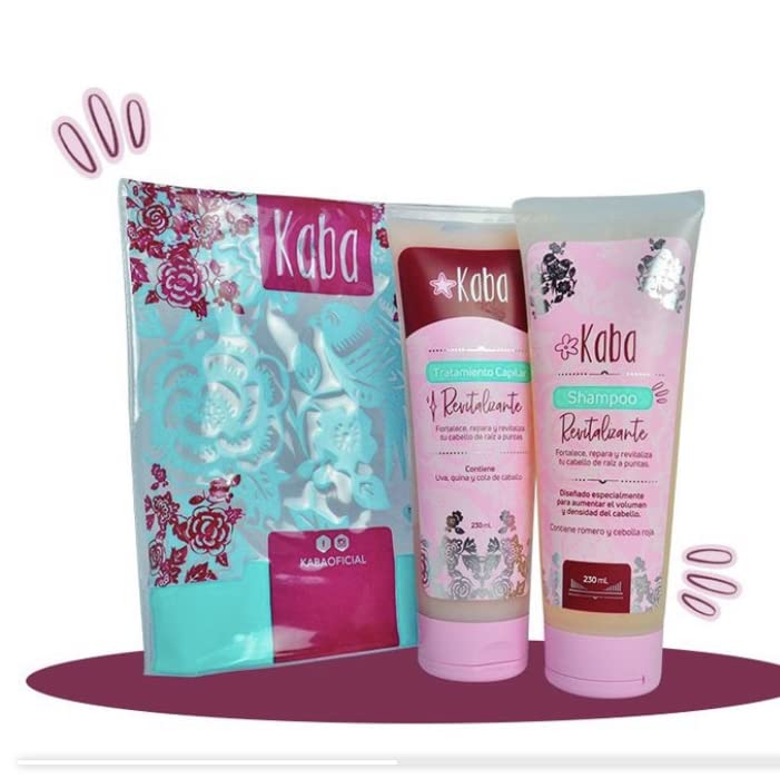 Kaba KIT REVITALIZANTE Champú y Tratamiento Capilar Yaxa Store