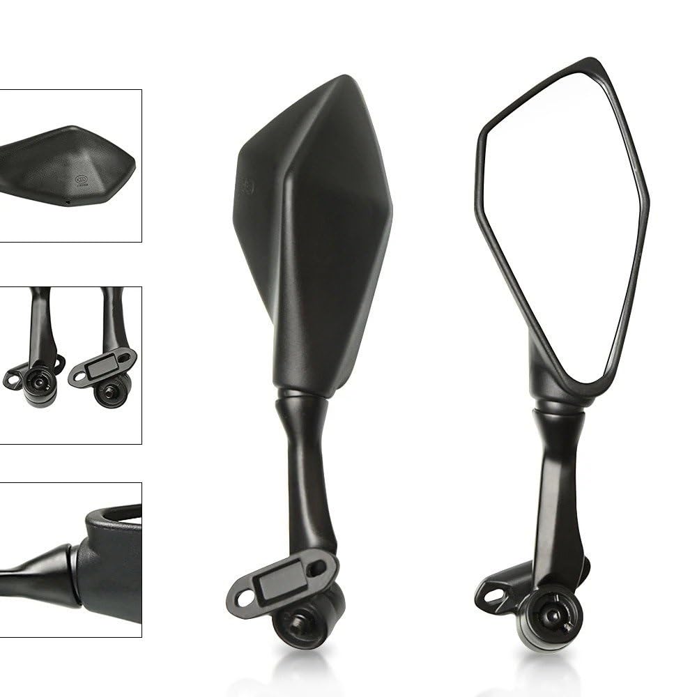 Retrovisor manillar scooter Accesorios Para Espejos Retrovisores Espejo Para F650GS Para F700GS F800GS F800GT F800R F800S F800ST Motocicleta Universal De Aluminio