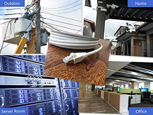 Câble Ethernet Cat5e extérieur 79,2m étanche double gaine UTP