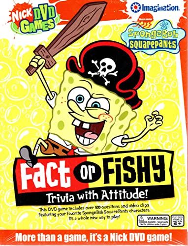 Imagination Entertainment Spongebob Squarepants Fact or Fishy DVD Game