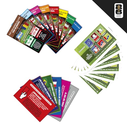 Miniatura 4 de Juego Monopoly Panini Prizm: Copa Mundial de la FIFA I Juego de Mesa con Tema de fútbol y con Cartas coleccionables Monopoly Panini Prizm Copa Mundial de la FIFA 2026 I Edad: 8+ - Versión en español
