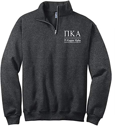 Pi Kappa Alpha Quarter Zip Pullover Sweatshirt