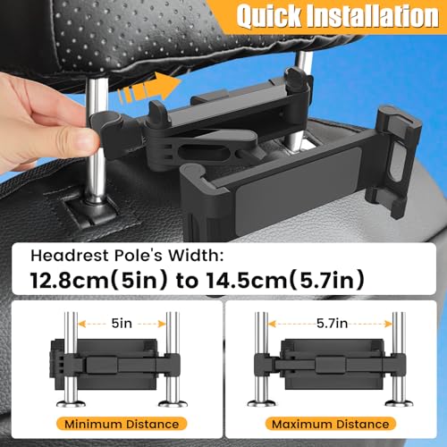 Najiaxiaowu STAND01 Tablet Holder For Car,Ipad Headrest Mount thumb #2