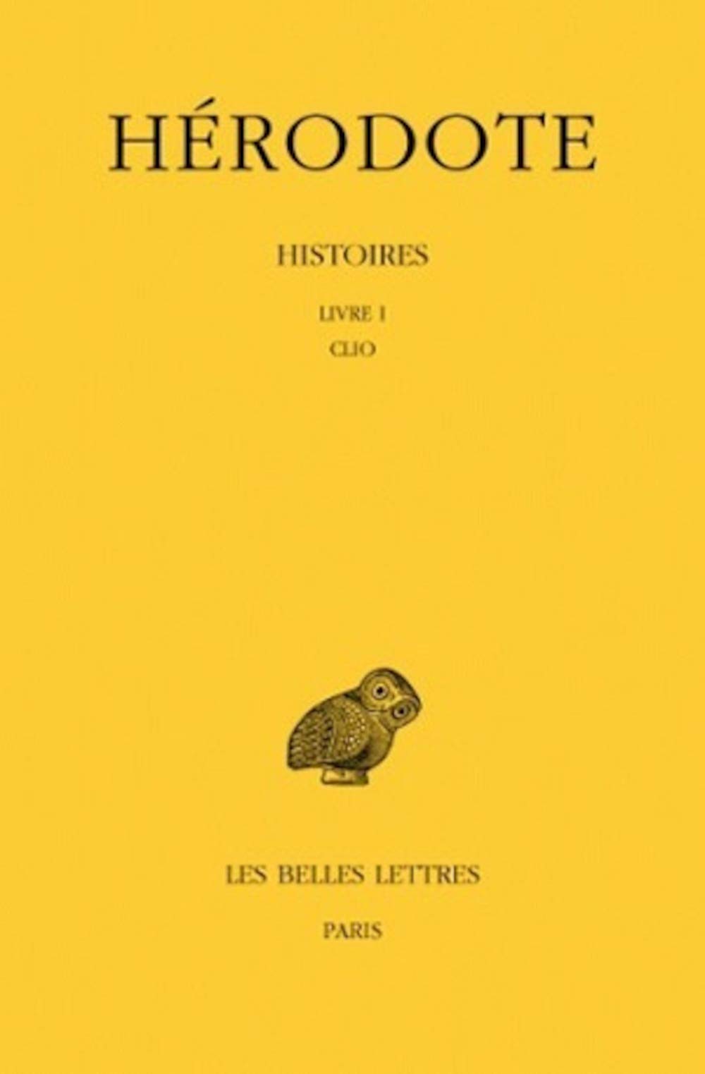 Histoires, tome 1 : Clio