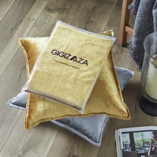 Gigizaza Gold Velvet Decorative Lumbar Throw Pillow Covers 12X20 Oblong Couch Sofa Pillow Covers Pack Of 2 #TOP6