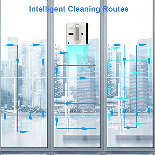 Mamibot W120 Window Cleaning Robot, Automatic Corded Window Washing Robot, Glass Cleaning Robot With Iglassbot App/Remote Control, Wet Or Dry Use, Suitable For Indoor/Outdoor/Tile/Bathroom, White #TOP3