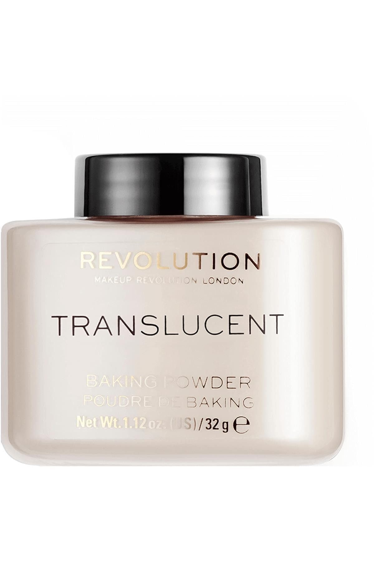 Revolution Translucent Loose Baking Pudra, Bej, 32 gr
