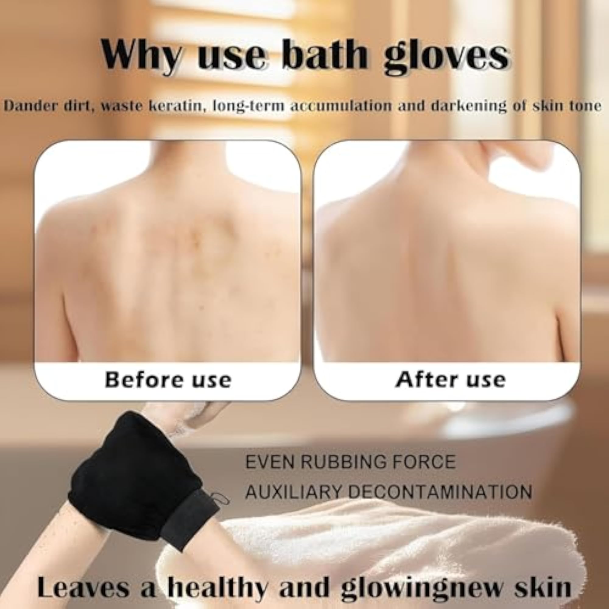Turkish Bath Glove, Gently Removes Dead Skin Cells