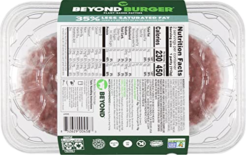 Beyond Meat Beyond Burger Plant-Based Patties 2 Pk, 8 Oz (Frozen) #TOP1