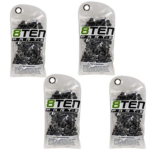 8TEN Chainsaw Chain for Stihl 021 023 025 017 018 009 MS 180 McCulloch 3214 3216 63PM 55 3613 005 0055 4 Pack