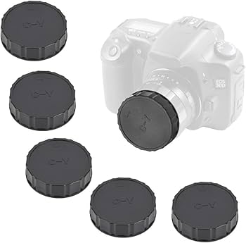 Amazon | レンズリアキャップ レンズ裏蓋 カメラレンズ保護カバー 5個