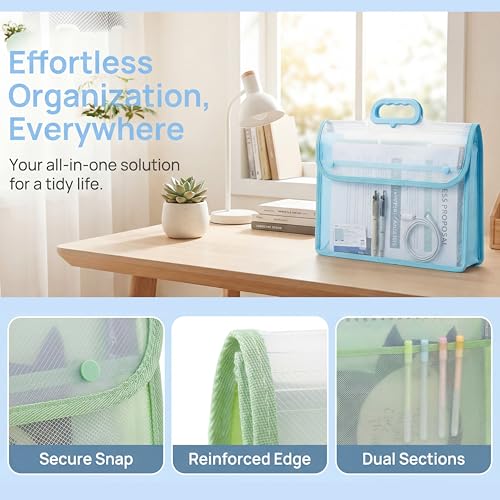 Porte-documents transparents A4 pour transporter vos dessins et dossiers de bureau