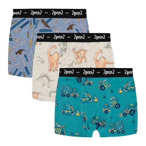 Deux par Deux Boy Boxers, Kid Underwear, Boxer Briefs