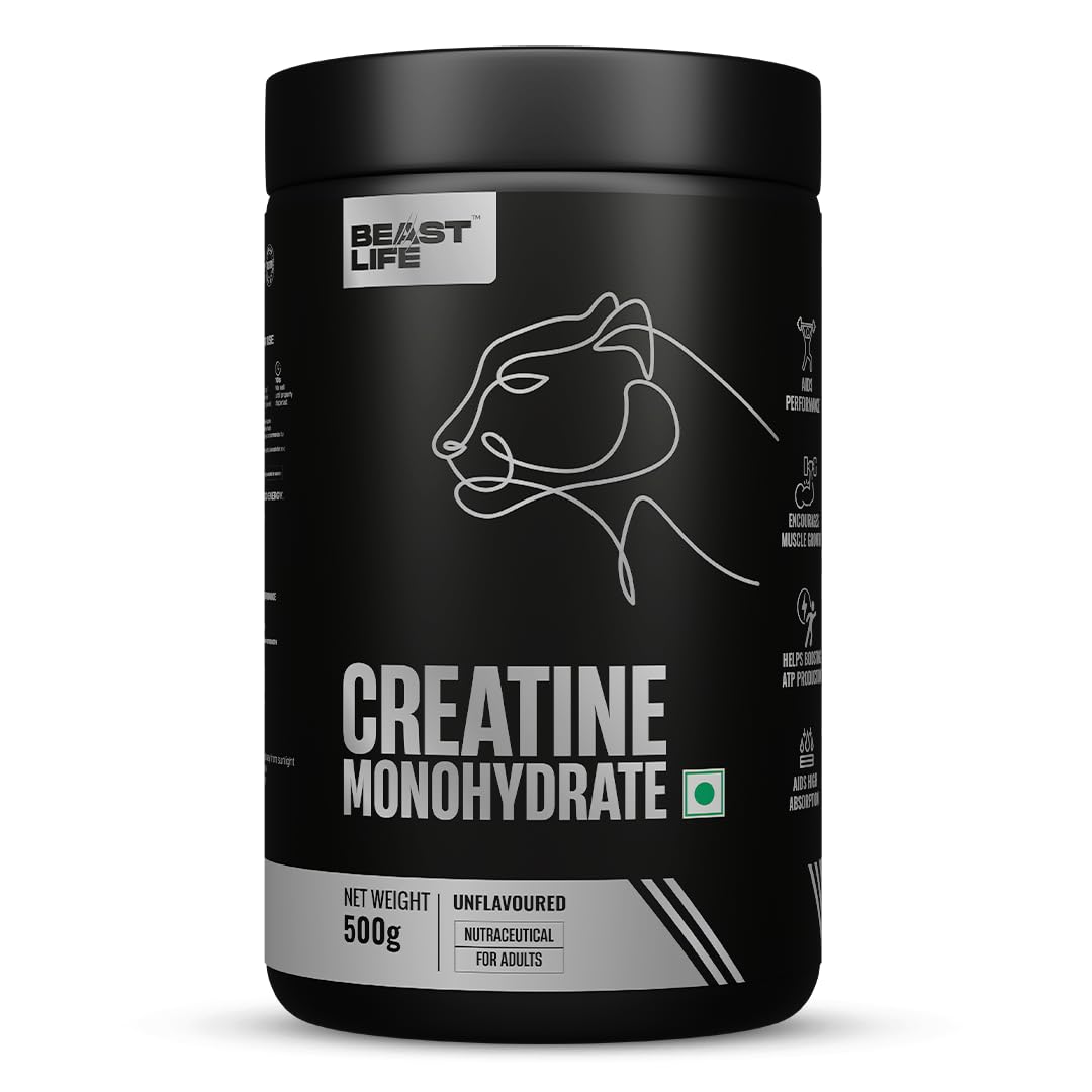 BeastLife Micronised Creatine Monohydrate Powder Watermelon 125g | 33 Servings | NABL Lab Tested | Rapid Absorption for Muscle Strength & Athletic Performance — Amazon image 18