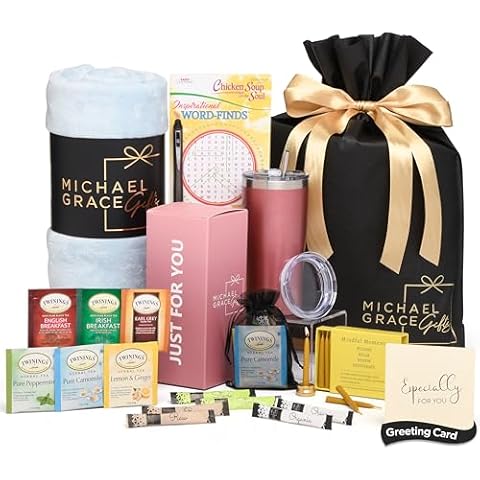 Get Well Soon Gifts for Women - Care Package for Women, Get Well Gifts for Women after Surgery, Feel Better Gifts for Sick Friends, Cheer Up Gift Basket, Thinking of You Gift Cover