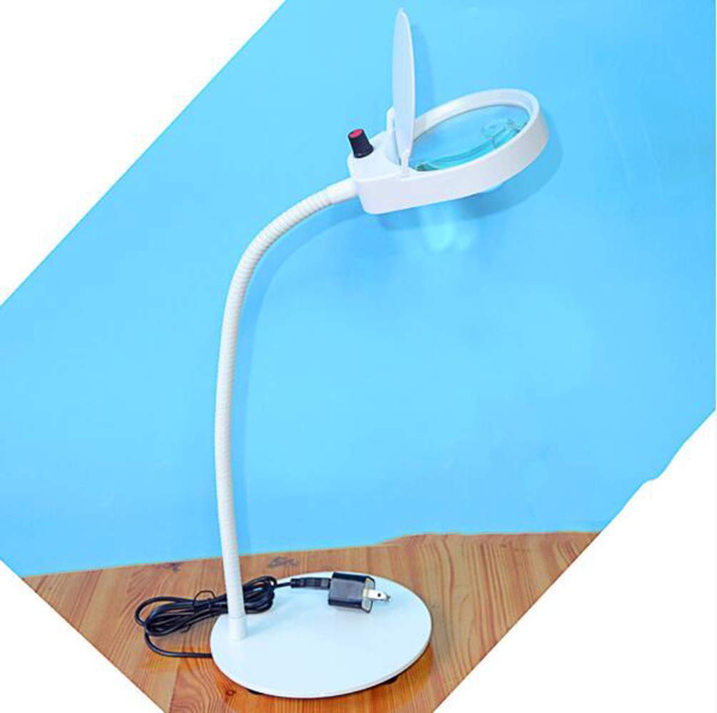 Lupa, 3X, 10X lupa lupa, 2 w 1 26LED lupa biurkowa lampa biurkowa jasne światło powiększające narzędzia naprawcze do czytania, hobby, rzemiosło, stół warsztatowy, diamentowa sztuka The New