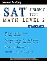 Solomon Academy's SAT Subject Test Math Level 2 1505488281 Book Cover