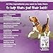 Vital Planet - Calm Chewable Tablets for Dogs, Promotes Calmness in Stressful Situations with Valerian, Lemon Balm, Chamomile, GABA, L-Theanine and Natural Herbs - 60 Beef Flavored Chewable Tablets