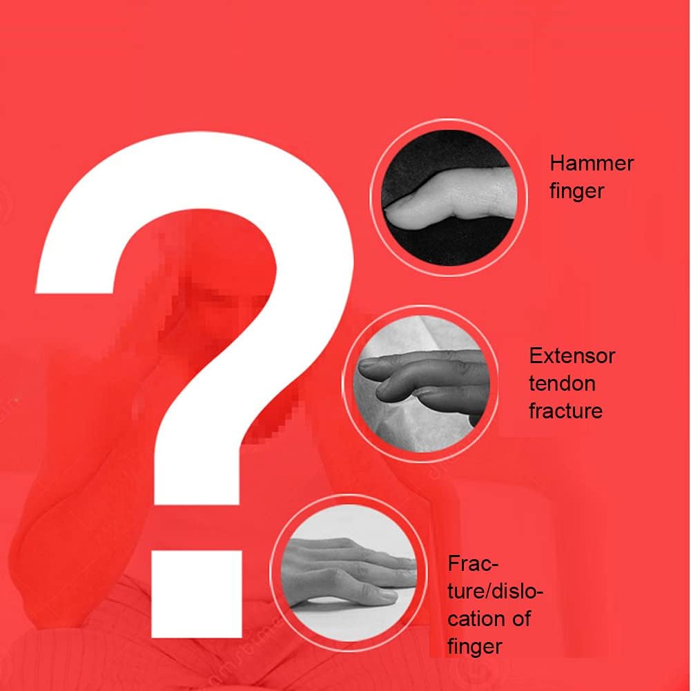 DOACT Finger Splint Trigger, Aluminum Mallet Trigger Brace Support for Middle and Ring Finger, Straightening Broken Fingers, Operative care, Injuries, Arthritis, Dislocation Pain Relief : Everything Else