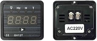 Pantalla de instrumento digital para grupos electrógenos GV13T Monitoreo de frecuencia de voltaje y tiempo de operación...