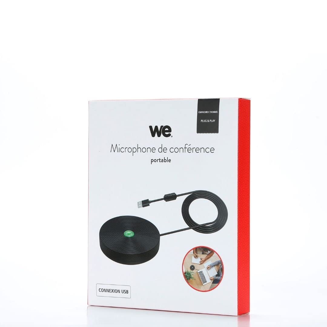 Microfono USB, Design compatto in metallo, Buton muto integrato, LED indicativo, Plug&Play, compatibile con tutti i sistemi operativi, ideale per i video