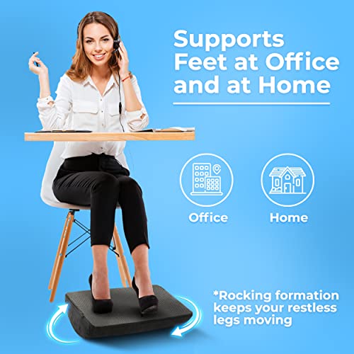 Foot-Rest-for-Under-Desk-at-Work-Soft-but-Firm-Ergonomic-Office-Desk-Foot-Rest-18-x-12-Under-Desk-Footrest-with-Washable-Cover-Desk-Foot-Stool-Work-from-Home-Accessories