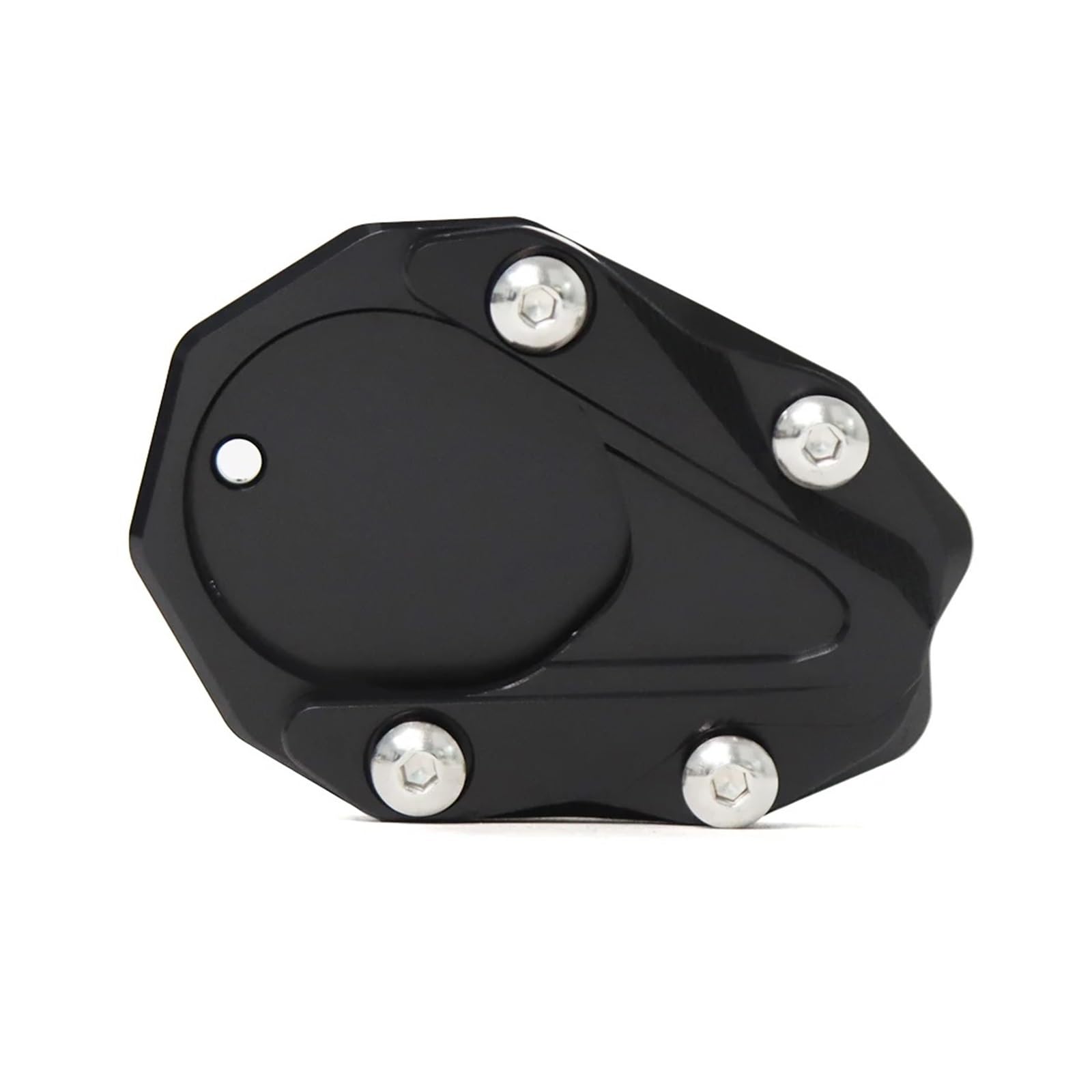 Prolunga per cavalletto per moto Ingrandisci piastra per cavalletto laterale per moto(D'argento)