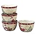 Certified International 89127 Holiday Wishes 16 piece Dinnerware Set, Set of 4, One Size, Mulicolored