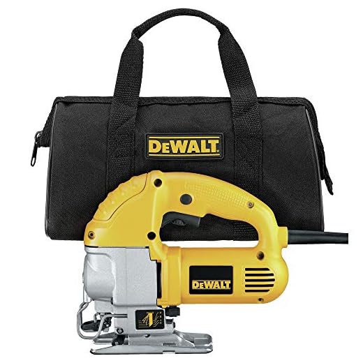 DEWALT DW317KR 5.5 Amp Top Handle Jig Saw Kit (Renewed)