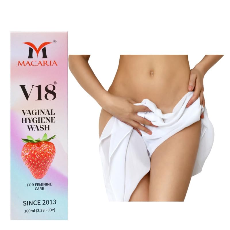 MACARIA V18 intimate Wash women Feminine Vaginal Pussy Yoni Wash women gentle sensitive cleanser