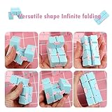Infinity Cube Fidget Toy,Magic Cube Desk Stress Relief Toys for Birthday Present Gifts (Blue+Pink)​ - Image 4