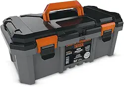 Caixa de Ferramentas Tática Cinza 18,3" Metasul