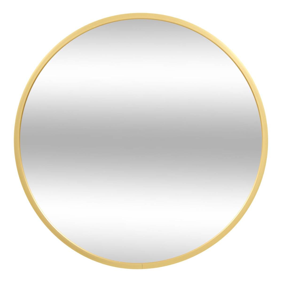 Atmosphera - Miroir Rond Mural Alice, Diamètre 38 cm, Cadre en Métal - pour Entrée, Chambre, Salon, Salle de Bain