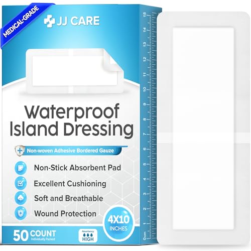 Island Dressing 4x10, 50ct, Wound Care & Dressings, Waterproof, FSA&HSA