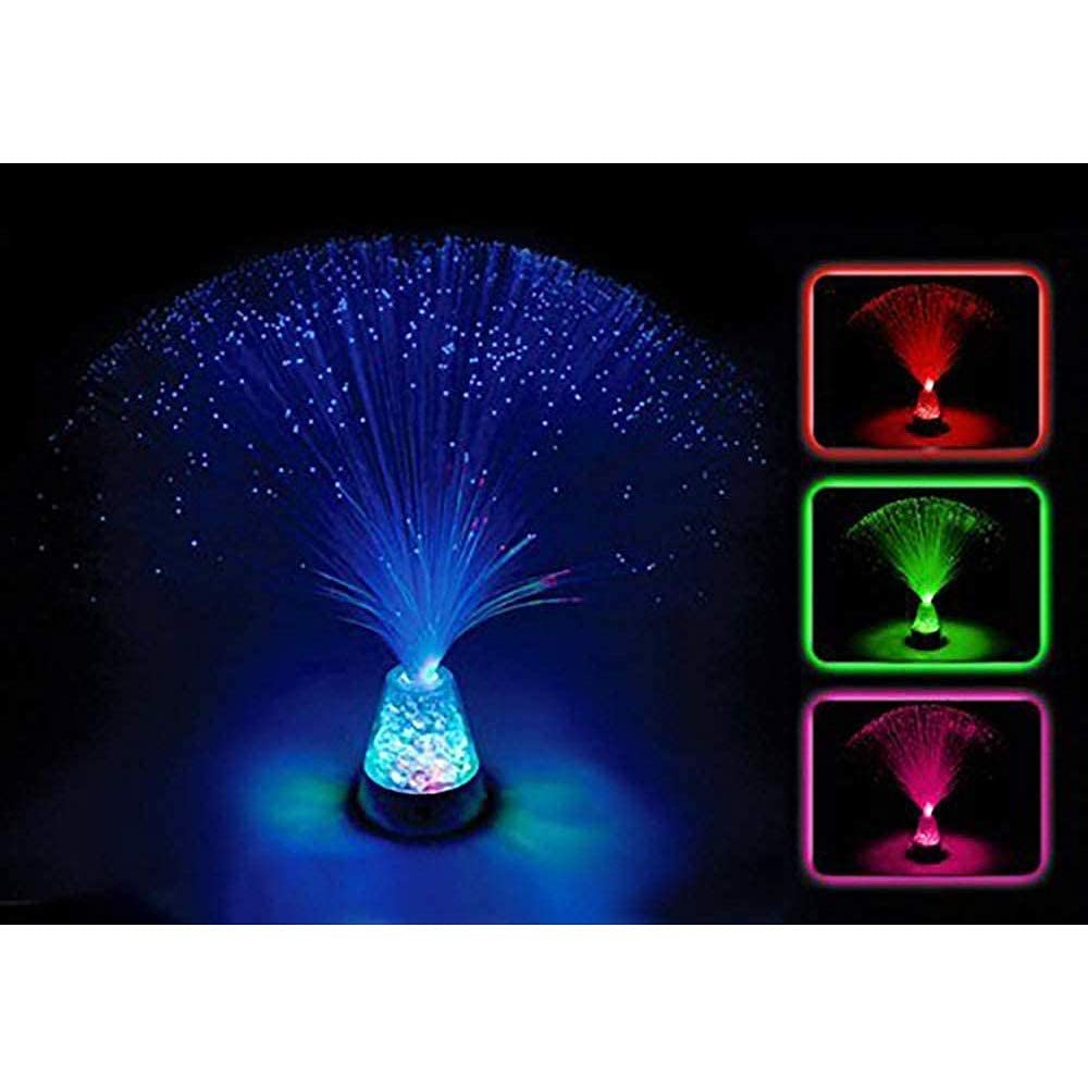 The Glow House Fibre Optic Crystal Ice Lamp