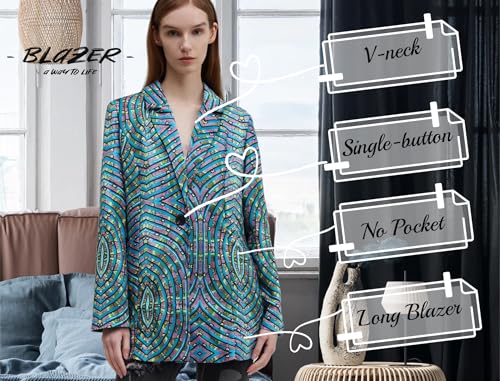Women Casual Pinstripe Blazers Slim Work Fall Business Long Blazer Jackets Notch Lapel Office Suit Outerwear2