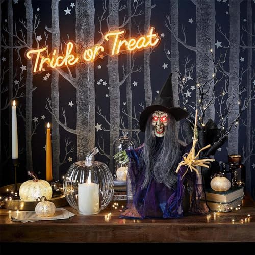 Glowing Witch Figure : Statue Lumineuse Grand Format Résistante IP44 - 5