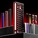 MelGeek MADE68 Ultra Wired Gaming Keyboard, Magnetic Keyboard with Hall Effect, 65% Compact Rapid Trigger, Hot-Swappable, RGB Snap Tap & Adjustable Actuation, Online HIVE Custom, Aluminum Case-Red